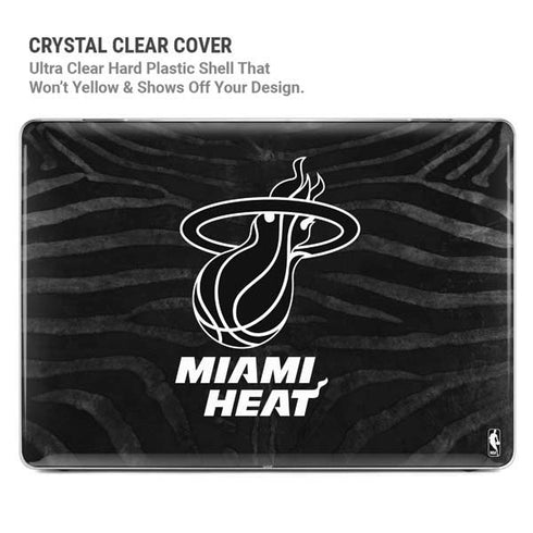 NBA Miami Heat Black Animal Print MacBook Air 13in M1 (2021) Case plus Skin