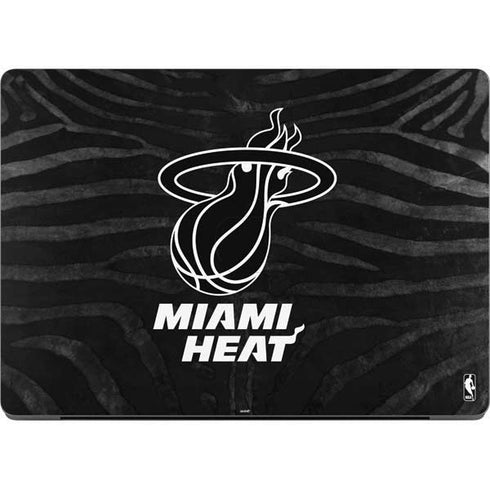 NBA Miami Heat Black Animal Print MacBook Pro 14in (2021-24) Skin