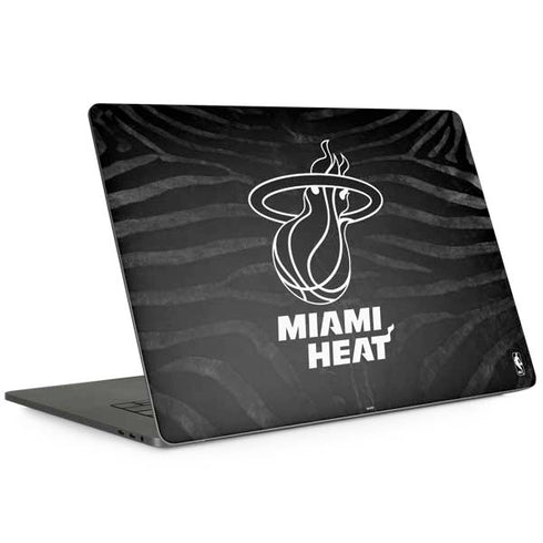 NBA Miami Heat Black Animal Print Apple MacBook Pro 15-inch Skin