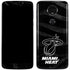 NBA Miami Heat Black Animal Print Moto E5 Plus Skin