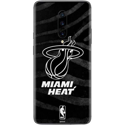NBA Miami Heat Black Animal Print OnePlus 7 Pro Skin