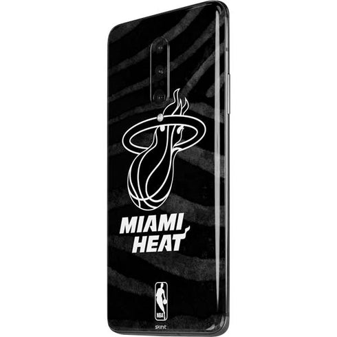 NBA Miami Heat Black Animal Print OnePlus 7 Pro Skin