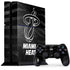 NBA Miami Heat Black Animal Print PS4 Console and Controller Bundle Skin
