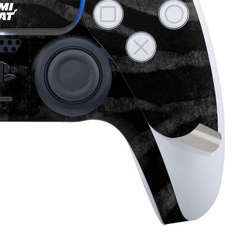 NBA Miami Heat Black Animal Print PS5 Slim Digital Edition Bundle Skin