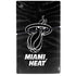 NBA Miami Heat Black Animal Print PS5 Slim Digital Edition Console Skin