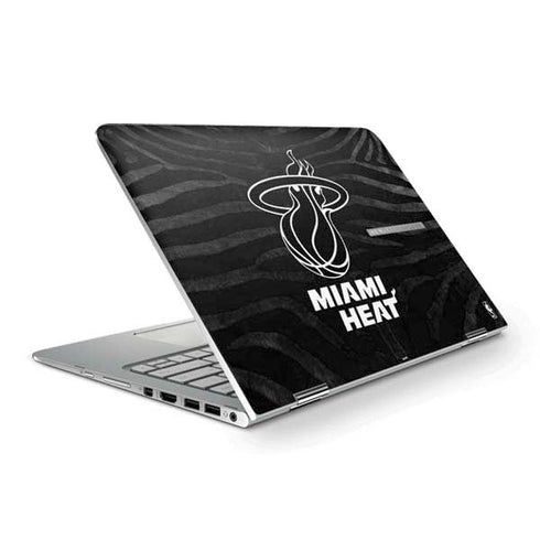 NBA Miami Heat Black Animal Print HP Spectre Skin