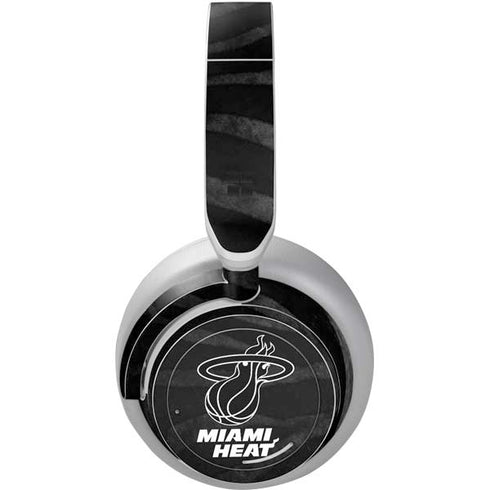 NBA Miami Heat Black Animal Print Surface Headphones Skin