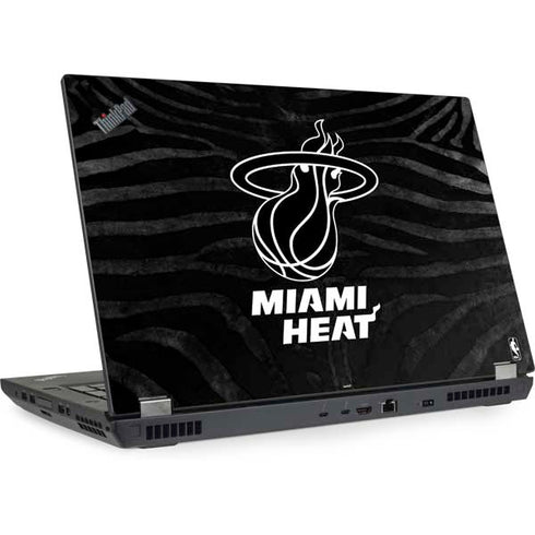 NBA Miami Heat Black Animal Print Lenovo ThinkPad Skin