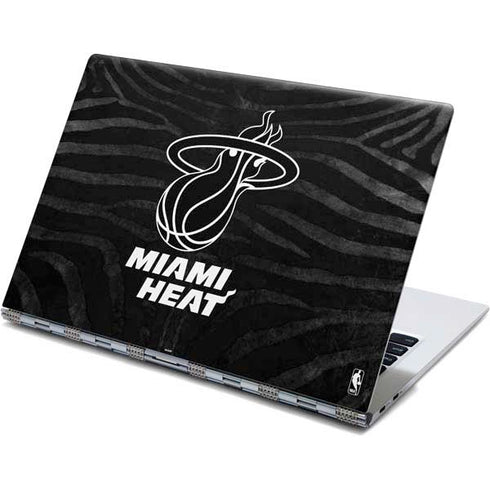 NBA Miami Heat Black Animal Print Yoga 910 2-in-1 14in Touch-Screen Skin