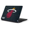 NBA Miami Heat Black Partial Logo Samsung Chromebook Skin