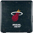 NBA Miami Heat Black Partial Logo Cooler Master MasterBox Q300L Mini Tower Skin