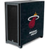 NBA Miami Heat Black Partial Logo Corsair 4000D Tempered Glass Mid-Tower ATX Case Skin