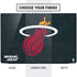 NBA Miami Heat Black Partial Logo Dell Vostro Skin