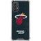 NBA Miami Heat Black Partial Logo Galaxy A32 5G Clear Case