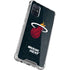 NBA Miami Heat Black Partial Logo Galaxy A51 5G Clear Case