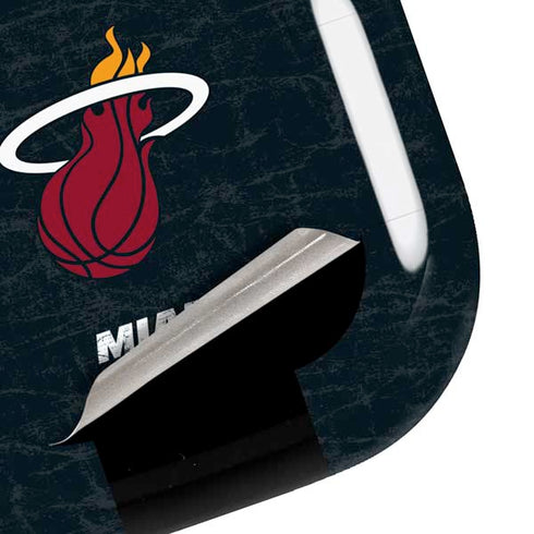 NBA Miami Heat Black Partial Logo Galaxy Buds Pro Skin