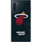 NBA Miami Heat Black Partial Logo Galaxy Note 10 Plus Skin