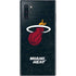 NBA Miami Heat Black Partial Logo Galaxy Note 10 Plus Skin
