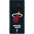 NBA Miami Heat Black Partial Logo Galaxy Note 8 Skin