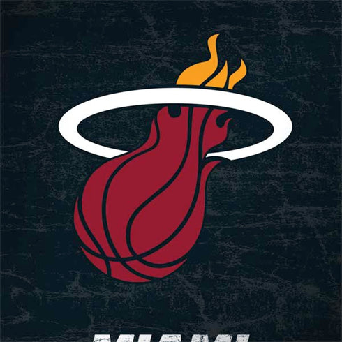NBA Miami Heat Black Partial Logo Galaxy Note 8 Skin