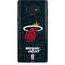 NBA Miami Heat Black Partial Logo Galaxy Note 9 Skin