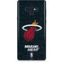 NBA Miami Heat Black Partial Logo Galaxy Note 9 Skin