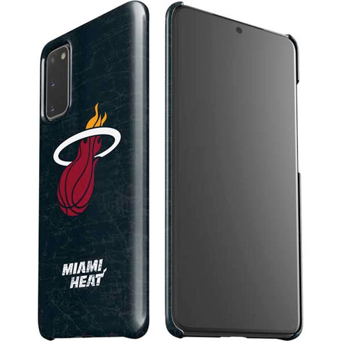 NBA Miami Heat Black Partial Logo Galaxy S20 Lite Case