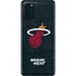NBA Miami Heat Black Partial Logo Galaxy S20 Plus Skin