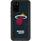 NBA Miami Heat Black Partial Logo Galaxy S20 Plus Waterproof Case