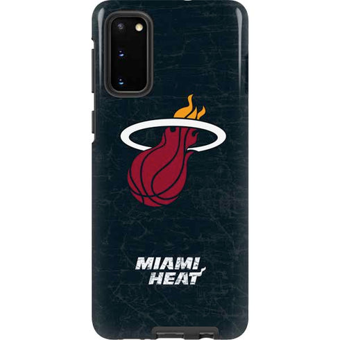 NBA Miami Heat Black Partial Logo Galaxy S20 Pro Case