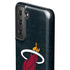 NBA Miami Heat Black Partial Logo Galaxy S21 FE Pro Case