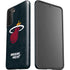 NBA Miami Heat Black Partial Logo Galaxy S21 FE Pro Case