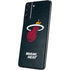 NBA Miami Heat Black Partial Logo Galaxy S21 Plus 5G Skin