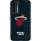 NBA Miami Heat Black Partial Logo Galaxy S22 Plus Pro Case