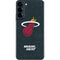 NBA Miami Heat Black Partial Logo Galaxy S22 Plus Skin