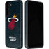 NBA Miami Heat Black Partial Logo Galaxy S22 Pro Case