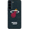 NBA Miami Heat Black Partial Logo Galaxy S22 Skin