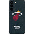 NBA Miami Heat Black Partial Logo Galaxy S22 Skin