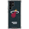 NBA Miami Heat Black Partial Logo Galaxy S22 Ultra Clear Case