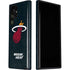 NBA Miami Heat Black Partial Logo Galaxy S22 Ultra Pro Case