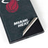 NBA Miami Heat Black Partial Logo Galaxy S22 Ultra Skin