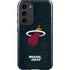 NBA Miami Heat Black Partial Logo Galaxy S23 Plus Pro Case