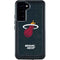 NBA Miami Heat Black Partial Logo Galaxy S23 Plus Waterproof Case
