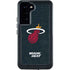 NBA Miami Heat Black Partial Logo Galaxy S23 Plus Waterproof Case