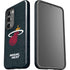 NBA Miami Heat Black Partial Logo Galaxy S23 Pro Case