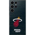 NBA Miami Heat Black Partial Logo Galaxy S23 Ultra Skin