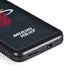 NBA Miami Heat Black Partial Logo Galaxy S23 Waterproof Case