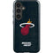 NBA Miami Heat Black Partial Logo Galaxy S24 Impact Case