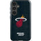NBA Miami Heat Black Partial Logo Galaxy S24 Plus Impact Case