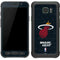 NBA Miami Heat Black Partial Logo Galaxy S7 Active Skin
